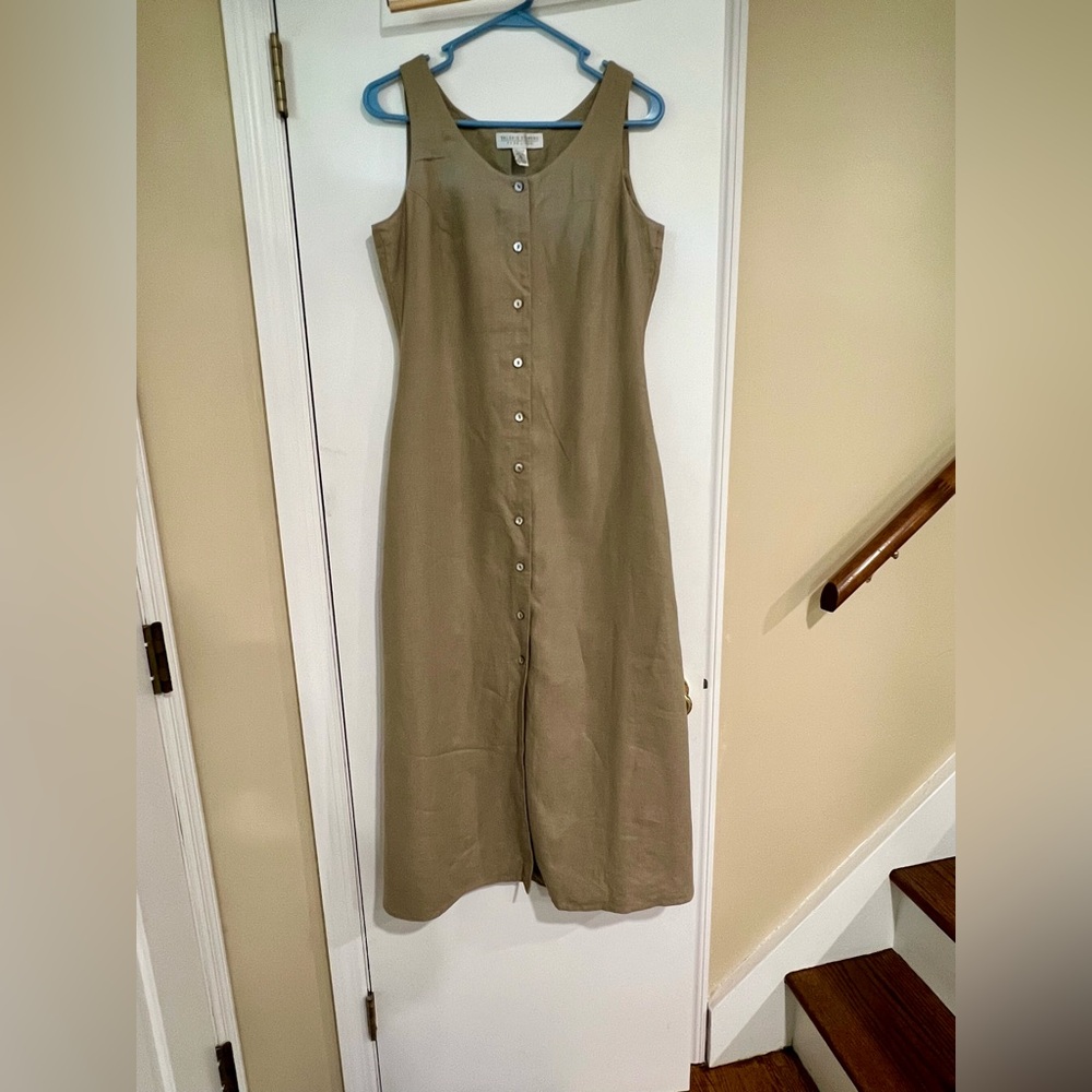 Vintage Valerie Stevens Linen Dress